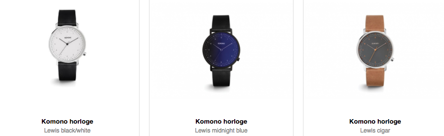 Komono horloge